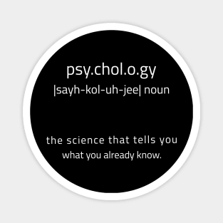 Psychology Meaning Magnet